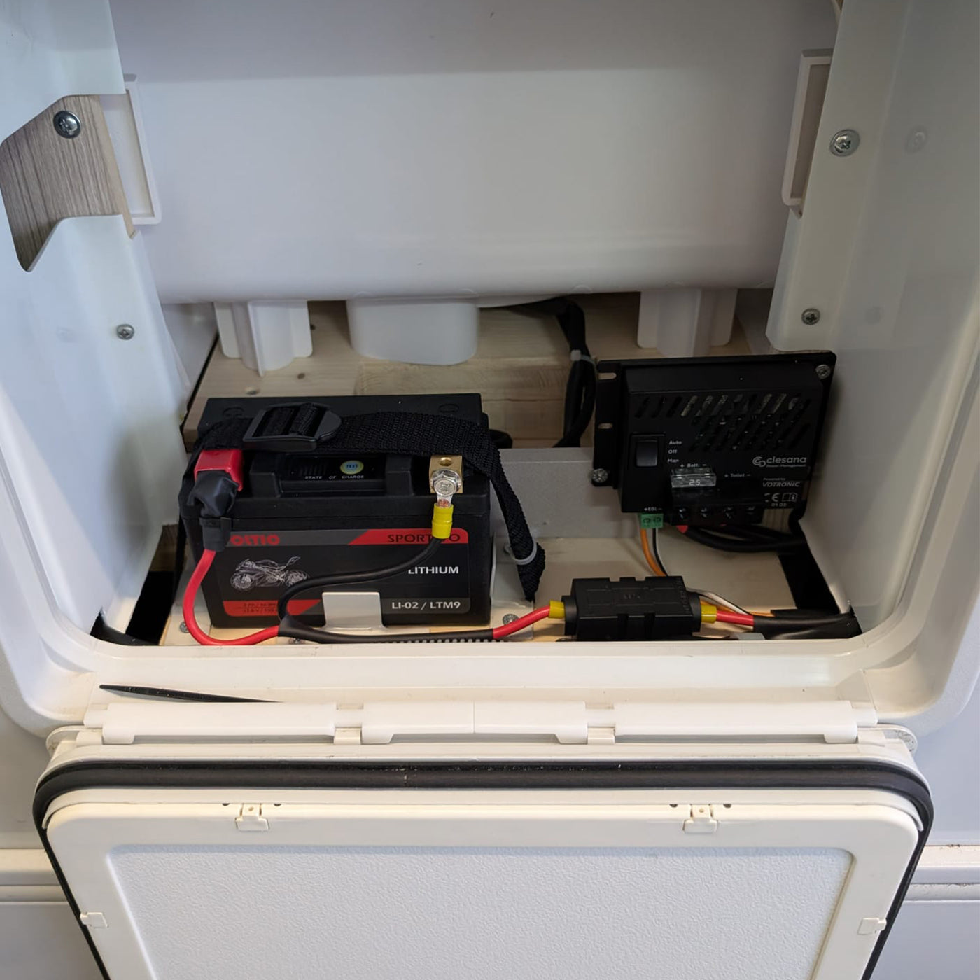 Power-Management inkl. Kabel
