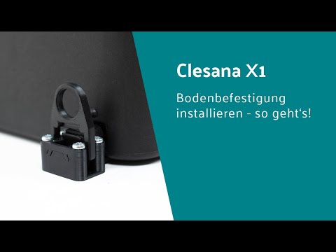 Bodenbefestigung Clesana X1